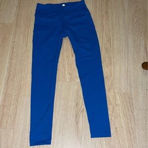 blue leggings brand new worn only once